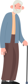 Senior man
